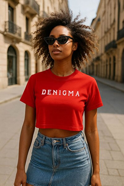 MARKAPIA WOMAN Tricou crop cu mânecă scurtă pentru damă