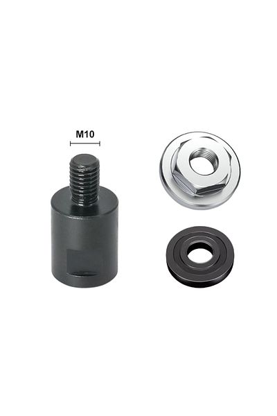 Choice M14 To M10 Set 3pcs Angle Grinder M14 To M10 Metal Interface Connector Screw Adapter Converter Plate