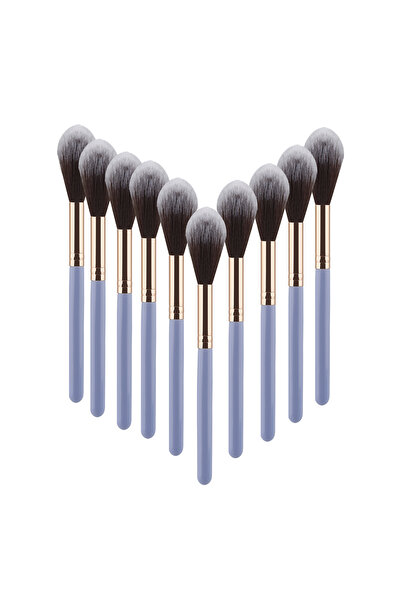 Choice 10 pcs 1/5/10pcs Professional Blush Highlight Loose Powder Brush Porta...