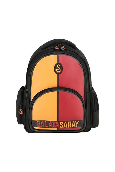 Galatasaray Γνήσιο Σακίδιο πλάτης από τεχνητό δέρμα με έξοδο με άδεια χρήσης 25552
