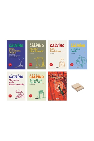 Yapı Kredi Yayınları Italo Calvino Seçme Deneme Anlatı ve Roman - Öykü Seti 7...