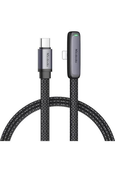 Mcdodo Ca-3350 Type-c To Lightning Iphone Için Hızlı Şarj & Data Kablosu 1.2m - Siyah