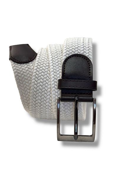 Gesa Men's Elastic Braided Flexible Belt 3.5 cm