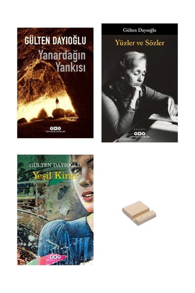 Yapı Kredi Yayınları Yanardağın Yankısı - Yüzler Sözler ve  Yeşil Kiraz