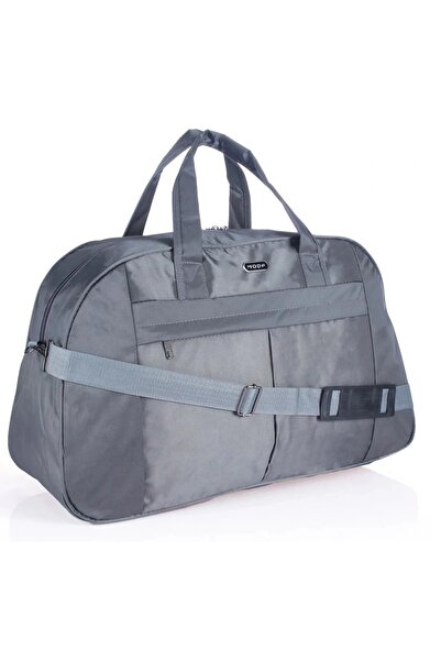 Moda Çanta Moda 8055 Gri Büyük Boy Seyehat Çantası