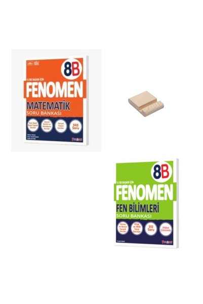 Fenomen Yayıncılık LGS 8. Sınıf B Serisi Matematik ve Fen Bilimleri Soru Bank...