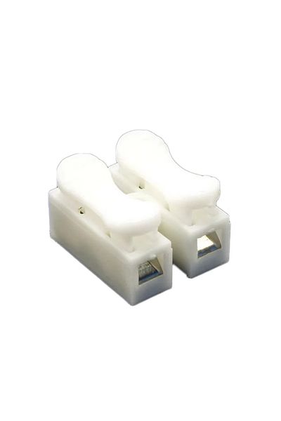 Choice 50pcs 2pin 20/50pcs No Solding Quick 1p 2p Cable Wire Connector No Screw Terminal Block Spring Clamp