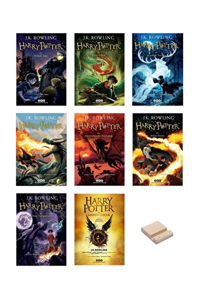 Yapı Kredi Yayınları Harry Potter Serisi Tüm Kitaplar ve Lanetli Çocuk 8li Set
