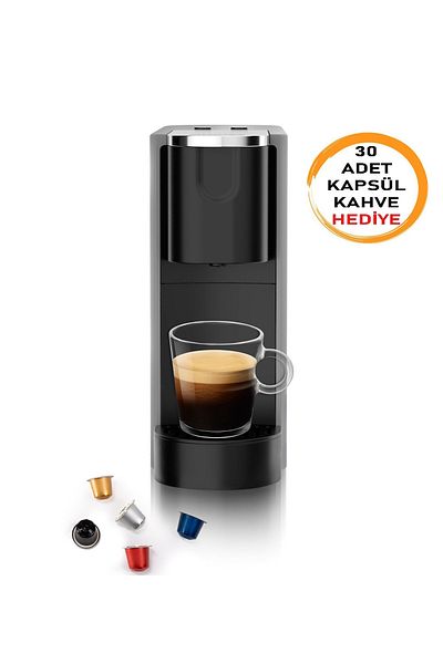 Omnex Ox-Pro Espresso Capsule Coffee Machine Gray