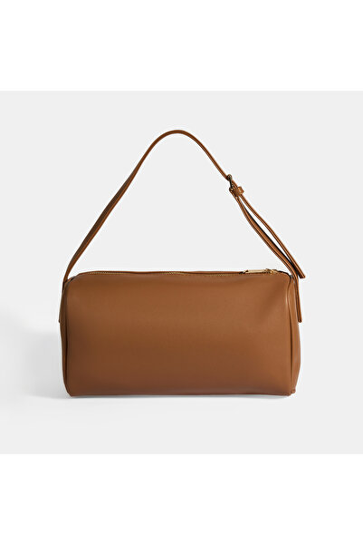 Desa Women's Tan Adjustable Strap Shoulder Bag