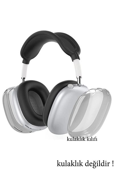 Nezih Case حافظة سيليكون شفافة ممتازة متوافقة مع Airpods Max
