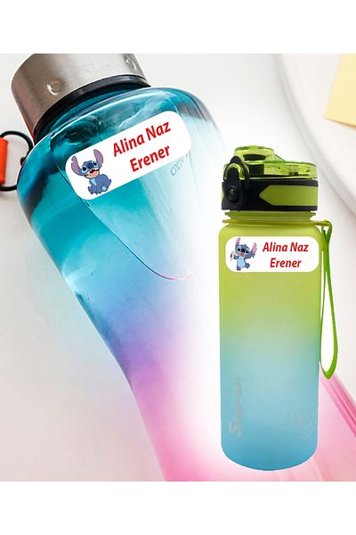 Aysprint Themed School Label Stationery Notebook Pen Flask Bag Pen - Name Written Sticker