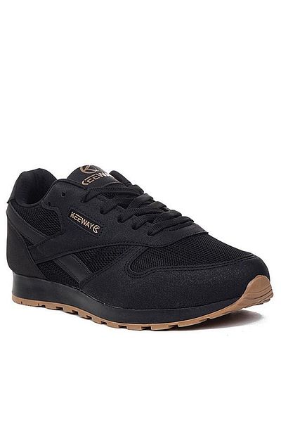 Giyyin Pantofi negri pentru bărbați și femei - pantofi sport casual, Floti unisex