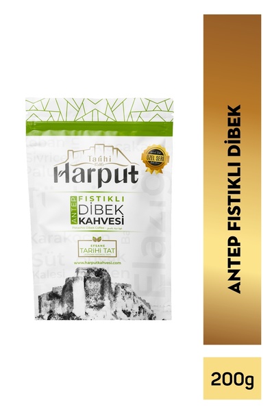 Tarihi Harput 1516 Antep Fıstıklı Dibek Kahvesi 200gr – Doğal, Katkısız, Yumu...