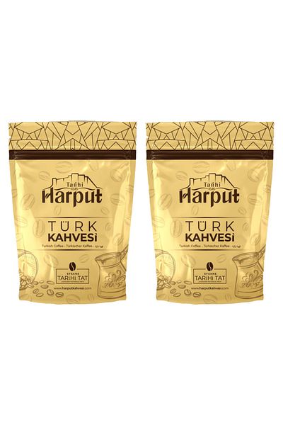 Tarihi Harput 1516 Turkish Coffee 2X 100 g |   Turkish Coffee Flavor with Traditional, Natural and Plenty of Foam