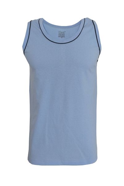 Raf Coll Μπλουζάκι Unisex Μπλε Basic με λουράκι