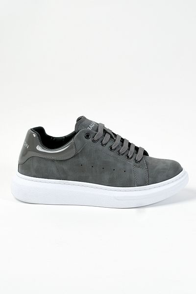pumant Γκρι αθλητικά παπούτσια Mcqueen Style - Casual Sneaker, Ορθοπεδική Σόλα 310