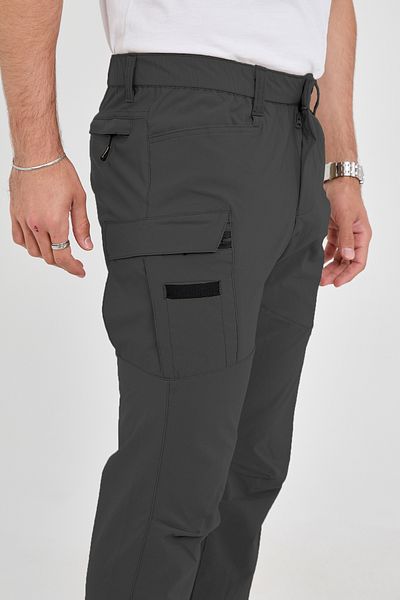 Camp Scoutland Camp525 Outdoor Tactical Water Repellent Lycra Καλοκαιρινό Ανδρικό Γκρι Τακτικό Παντελόνι