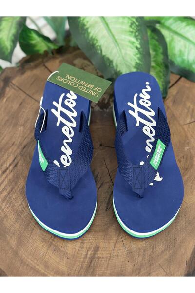 Benetton Lacivert Kadın Plaj Terliği BNI-10218