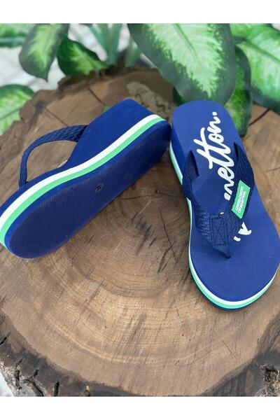 Benetton Lacivert Kadın Plaj Terliği BNI-10218