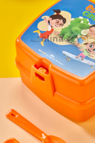 ALİNA HOME Grass 2-Layer Lunch Box with Eymen