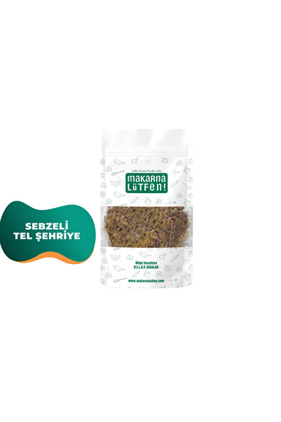 Makarna Lütfen Sebzeli Tel Şehriye ( 8 Ay-200 Gram)