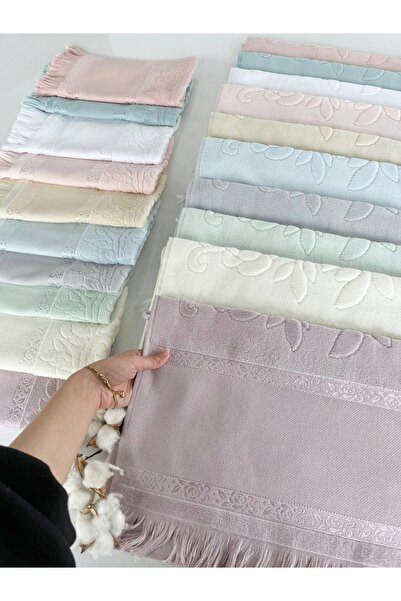 sarra 50x90 см Сара Етамін Рушник з бахромою - Капічіно