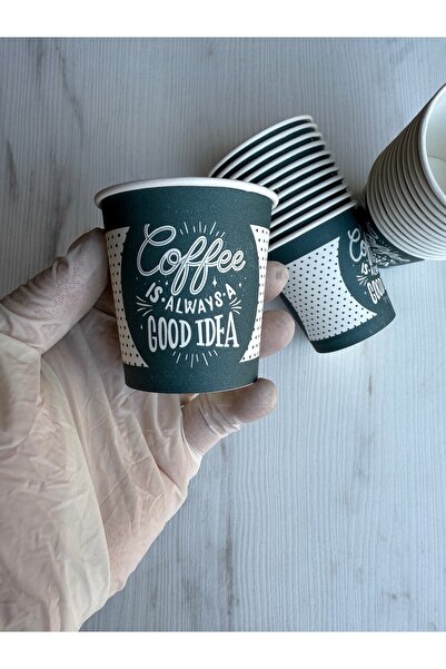 maycup 4 Oz  Karton Bardak 200 Adet Maycup (Espresso-Türk Kahvesi )