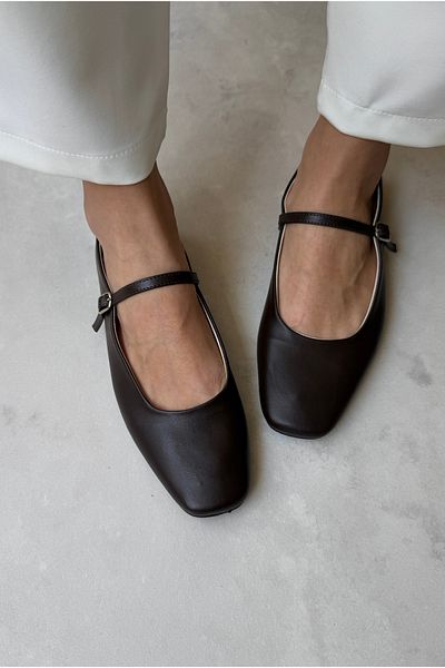 Mupa Shoes Dámské baleríny HNĚDÉ