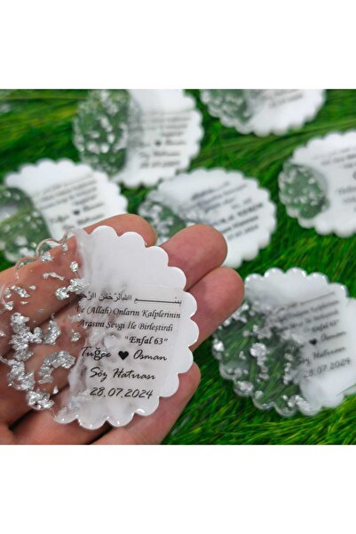 Demet Art Studio Reçineye Hayat Veriyoruz El Yapımı 25 Adet Epoksi Magnet – S...