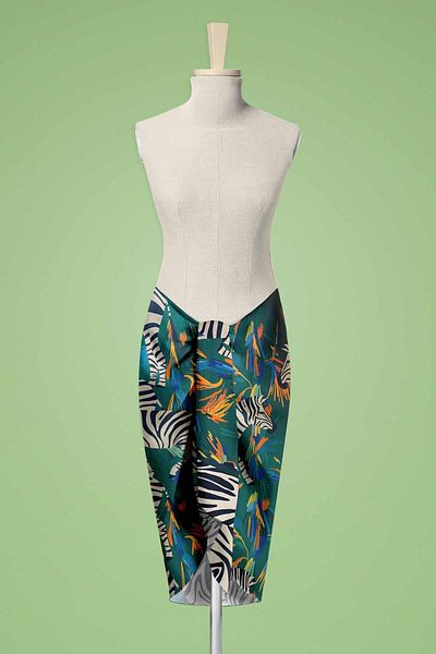 Pilloveland Μακρύ Chiffon Pareo - Φόρεμα παραλίας, Κοντό και Μακρύ Εναλλακτικό - Tropic 100*150 cm