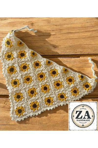 ZAHandmade Crochet Bandana