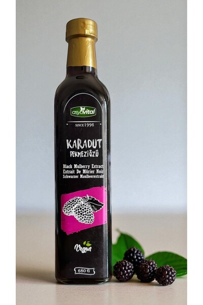 asyavital Asya Vital Karadut Pekmezi Özü 680 Gr.