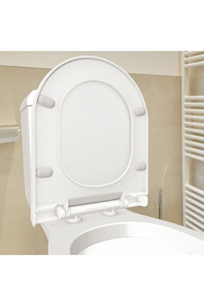 YAVUZHAN Feyza Yapı Visam Mimoza Yavaş Kapanan Slim Klozet Kapağı