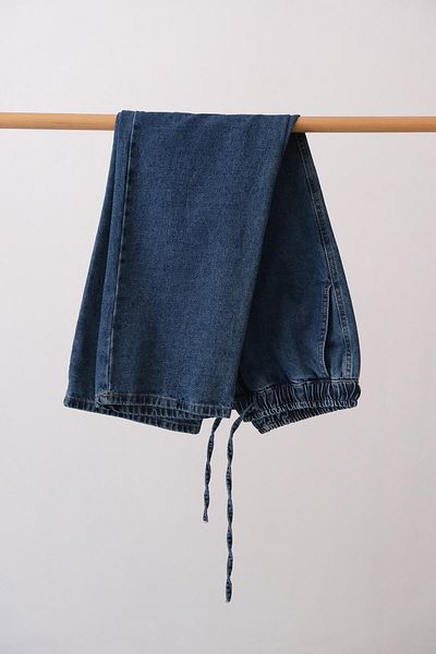 Touché Privé Elastic Waist Denim Trousers
