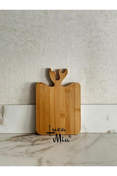 Luca Mia Bamboo Deer Presentation Plate 20X30 cm