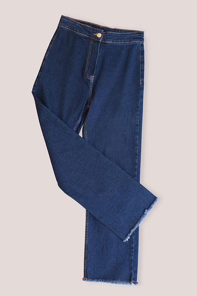 Touché Privé TASSELED DENIM PANT