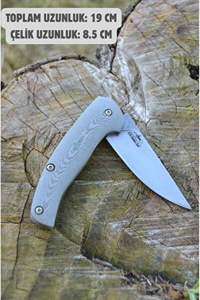 BIÇAK DOĞADA Aktürk 4116 Çelik Verzalit Saplı Katlanır Kamp Çakısı – Kişiselleştirilebilir