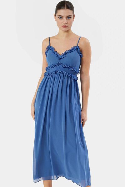 PayBuy Chiffon Maxi Dress Floral Pattern Lined Summer Premium Quality Comfortable Cut Quality Craftsmanship
