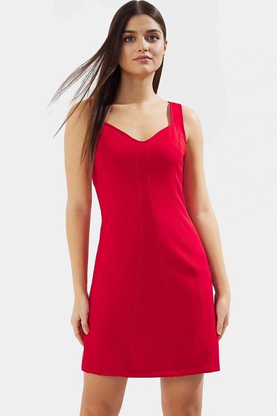 PayBuy A-Line Mini Dress 88% Polyester 12% Elastane Summer Casual Premium Quality Carefully Selected