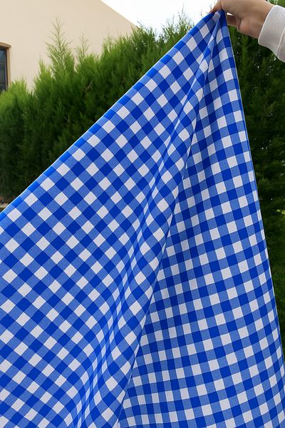 AfgTech Față de masă în carouri Piti, pătură de picnic, pătură multifuncțională