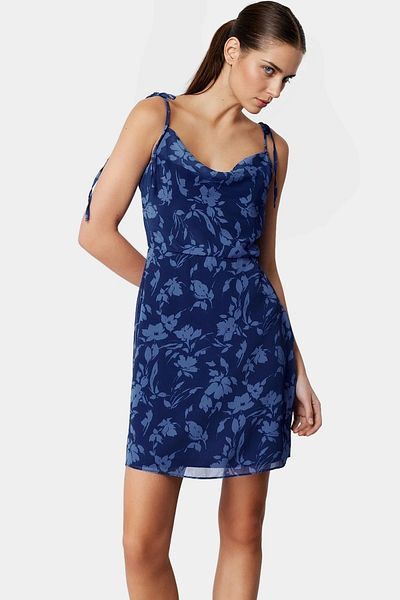 PayBuy Floral Print Chiffon Mini Dress Casual A-Line Summer Daily Comfortable Carefully Selected