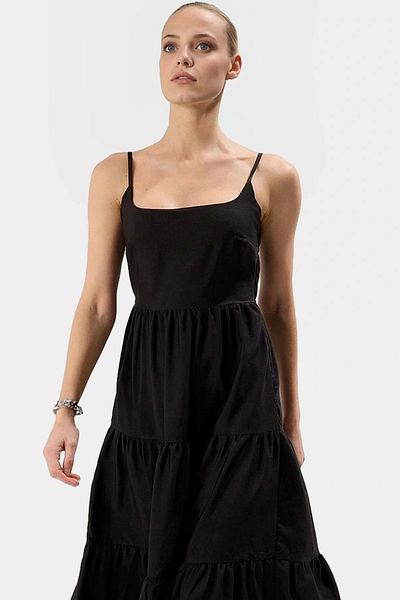 PayBuy Maxi Woven Dress Cotton Summer Casual Skater Comfortable Cut Distinguished Material Zarifane Design
