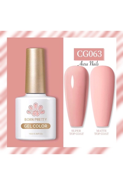 Born Pretty Silky White Serisi 130 Renk Kalıcı Oje (CG063)
