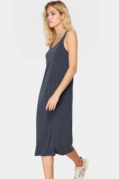 PayBuy Stylish Pool Collar Modal Dress Comfortable Fit Summer Casual Quality Craftsmanship Premium Quality Modern Style
