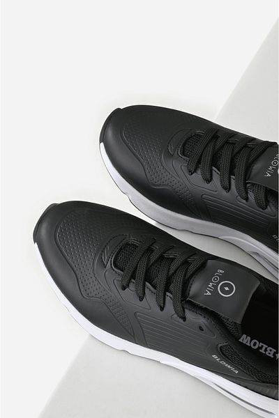BLOWİA Blowia Unisex Black Balloon Sole Sports Shoes