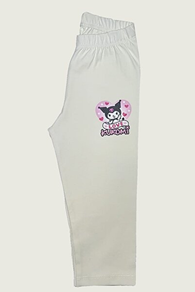 Shirine kids Girl's Kuromi Printed Knee-Length Leggings 5-8 Years