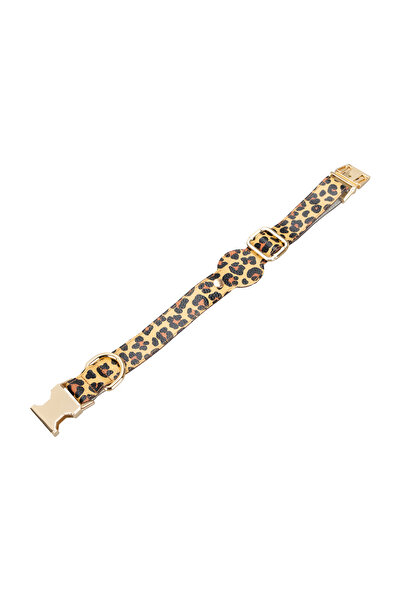 Lev Leather Deri Köpek Tasması, Airtag Bölmeli Hakiki Deri Köpek Tasması-İsim Yazılabilir