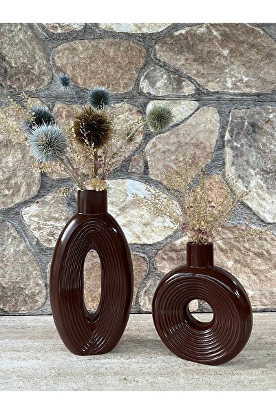 ERGİNCİ HOME Bohem Tarz İSKANDİNAV 2 li Büyük Boy Vazo Hediyelik Pinterest Pampas Dekoratif Eşya YÜKSEK KALİTE