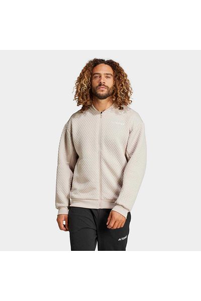 adidas Ανδρικό μπουφάν Terrex Xploric σε μπεζ χρώμα (JD6646)